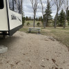 Lodge camper at McVille dam