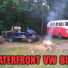 Waterfront VW Bus Camping!