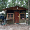 Cozy rustic cabin ready for winter