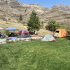 Tent site with RV rental only
