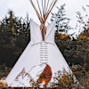 The Tipi at Apothecary Gardens NY
