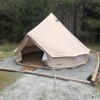 Cozy Camp Bell Tent on Ga Homestead