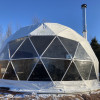 Twisting Twig Gardens Geodesic Dome
