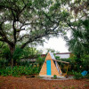 Blue Intimate A-Frame Boho by Tampa