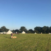 Pre-pitched Bell Tent