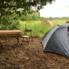 Cozy fieldview campsite