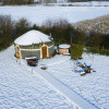 Milne's Corner yurt + hot tub