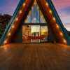Luxury Eco A-Frame Cabin
