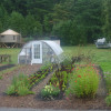 Yurt with Farm Views