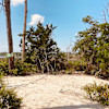 Camp 5 Waterview Tent site on sand