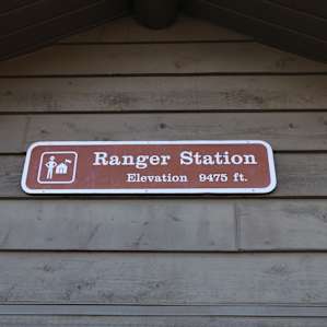 Ranger Station at Bear Lake