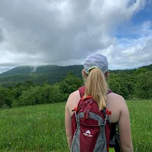 Top of the property overlook