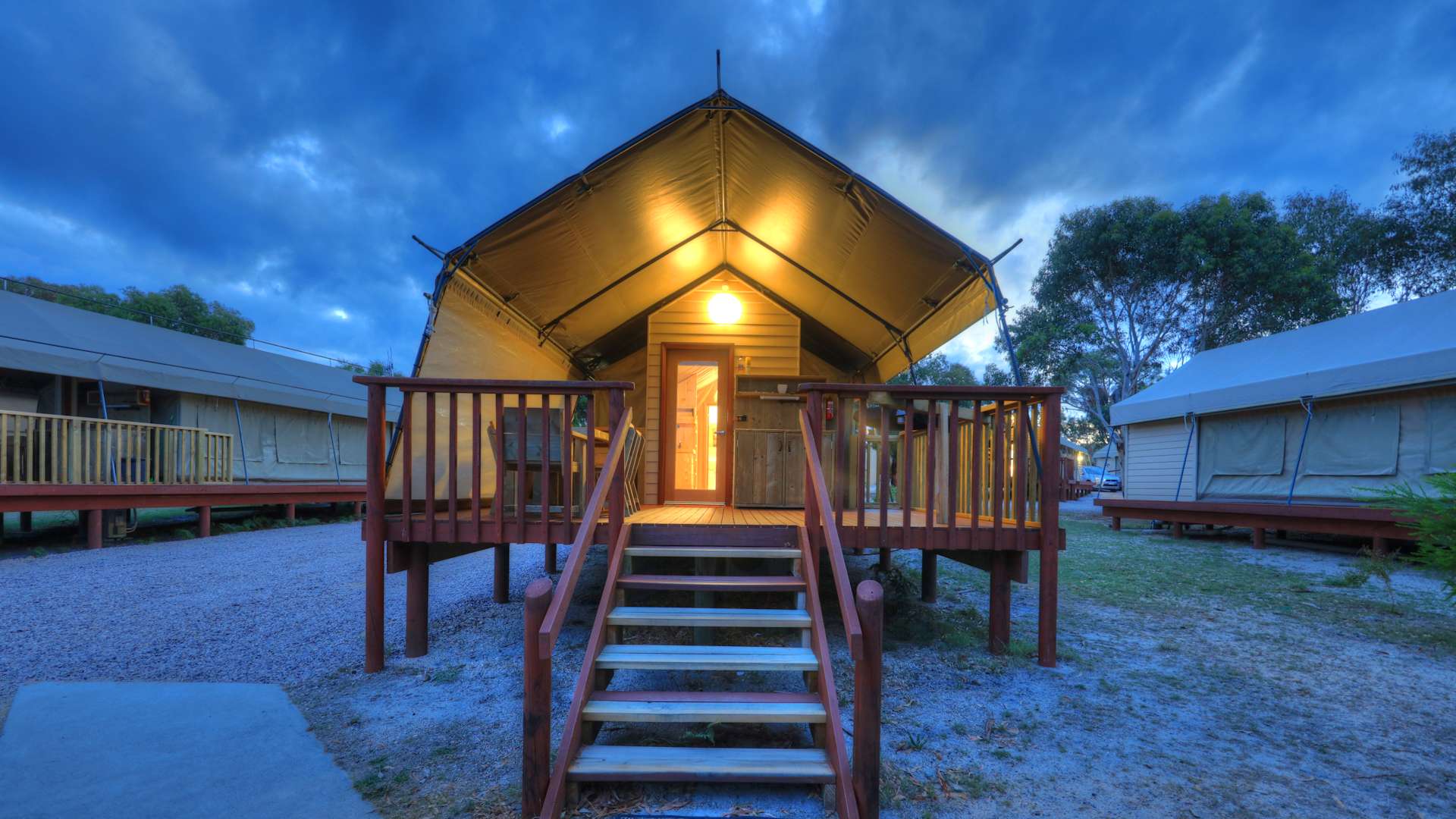 Scamander Sanctuary Holiday Park Hipcamp in Scamander, Tasmania
