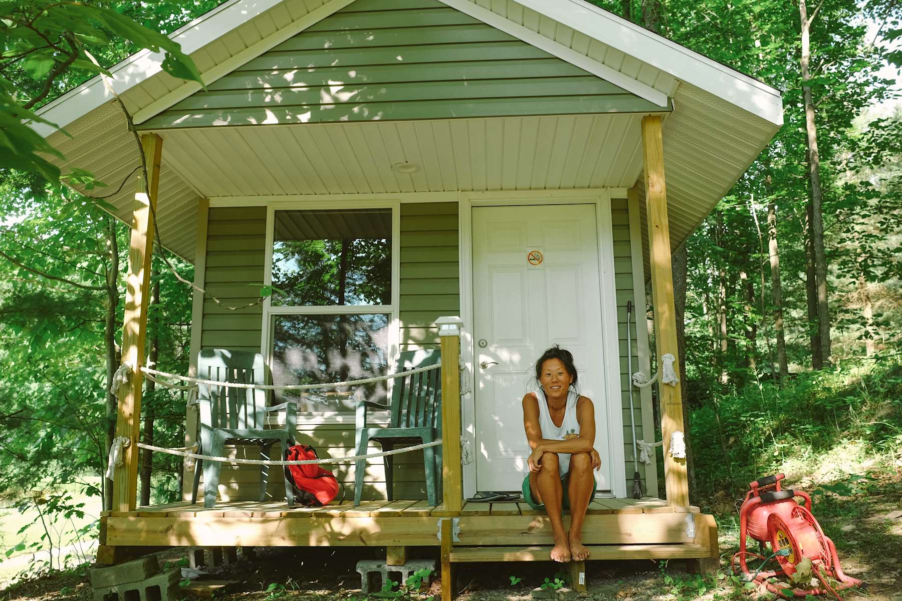 Nude cabin