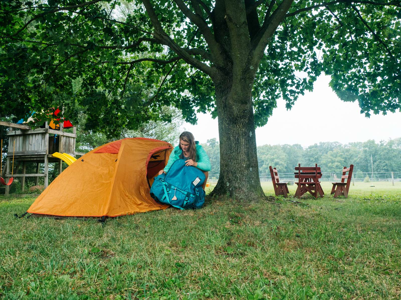 Rainbow Ridge Farm Hipcamp in Pipersville, Pennsylvania