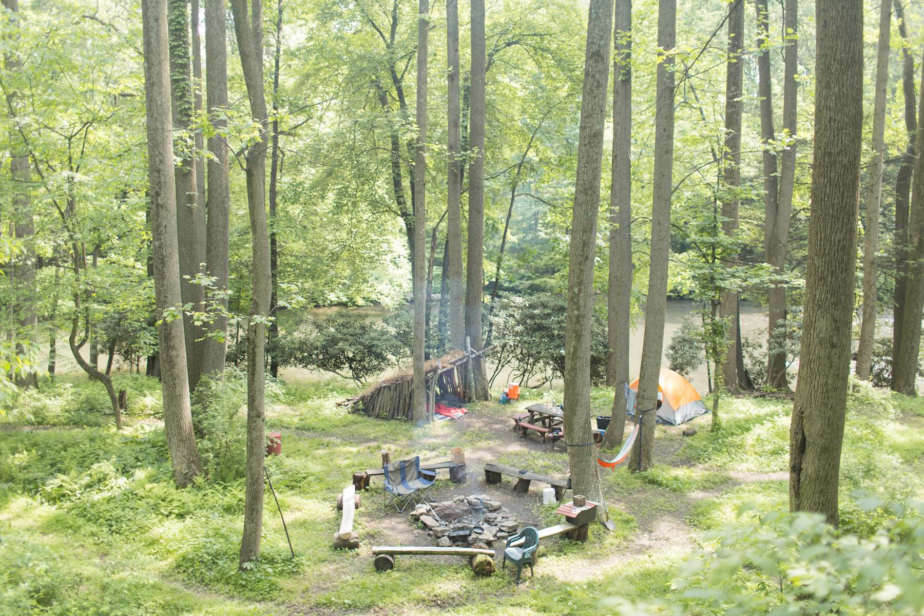 Peace & Quiet by the River! Hipcamp in New Ringgold, Pennsylvania