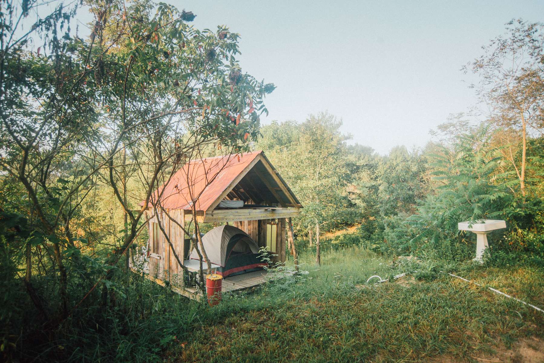 Campjames Hipcamp in Fries, Virginia