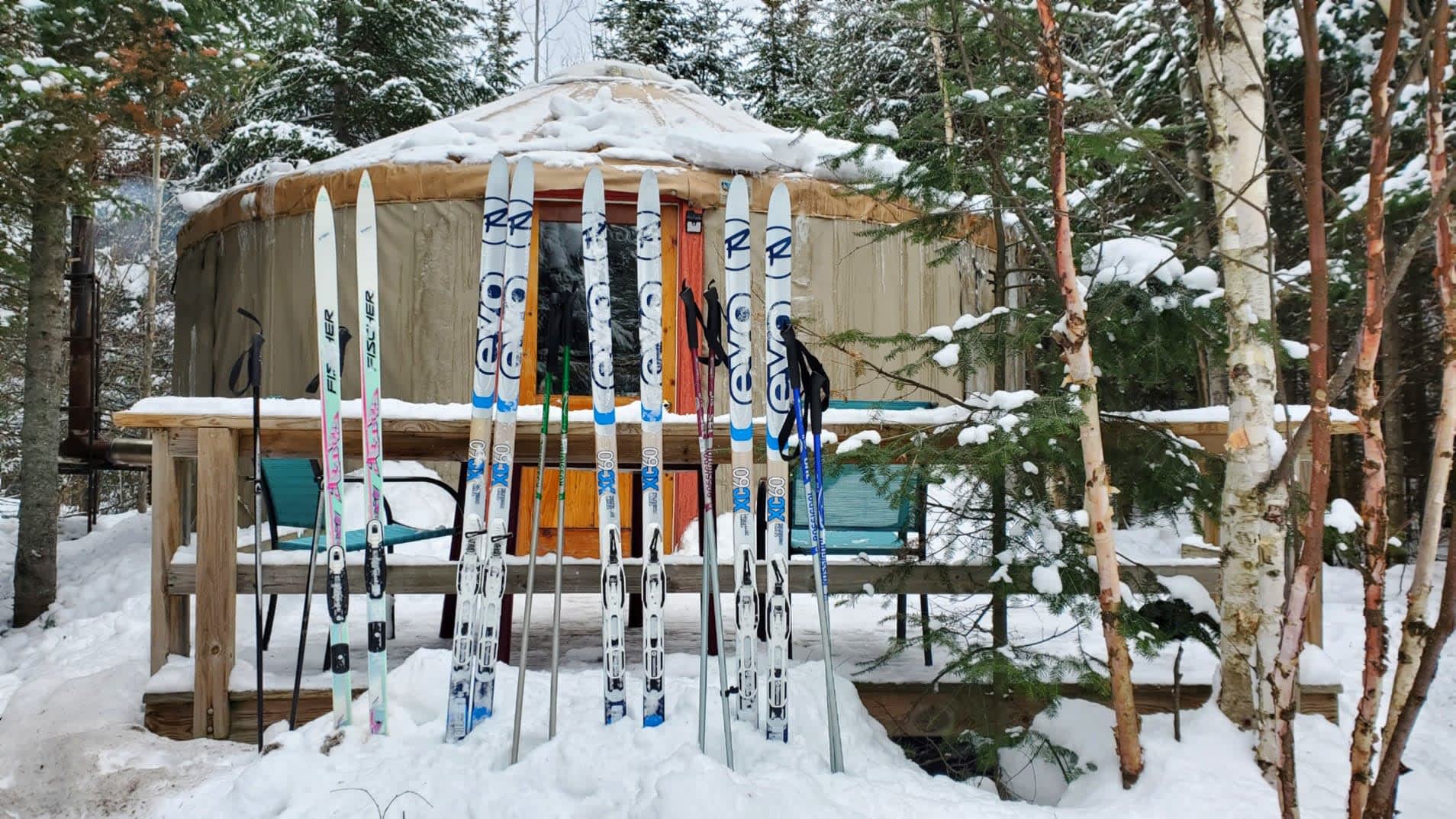 Tall Pines Wilderness Yurt Boundary Country Trekking Mn 3 Hipcamper Reviews And 64 Photos