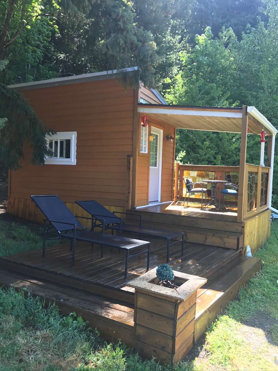 Tiny House Near Fraser Canyon Hipcamp in Merritt, British Columbia