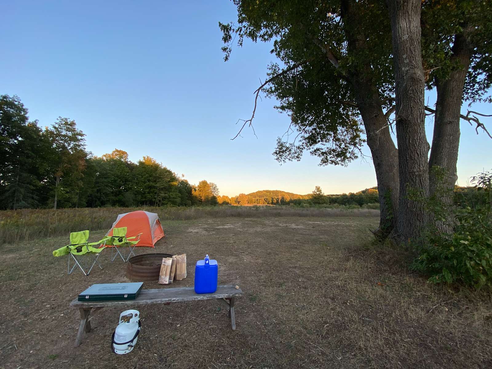 House of Bear Hipcamp in Grawn, Michigan