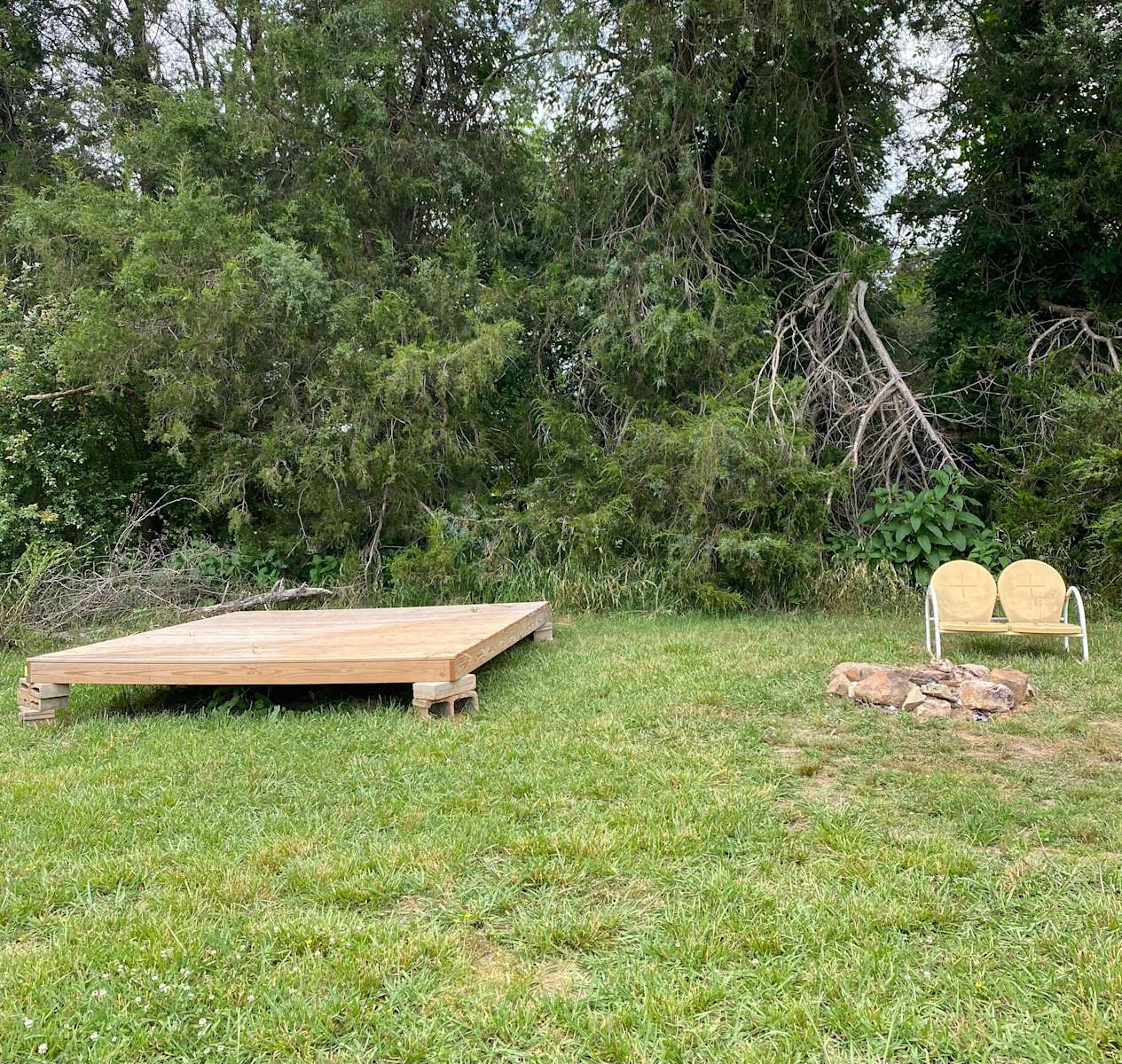 Cane Creek Camping Platform 2 Hipcamp in Saxapahaw, North Carolina