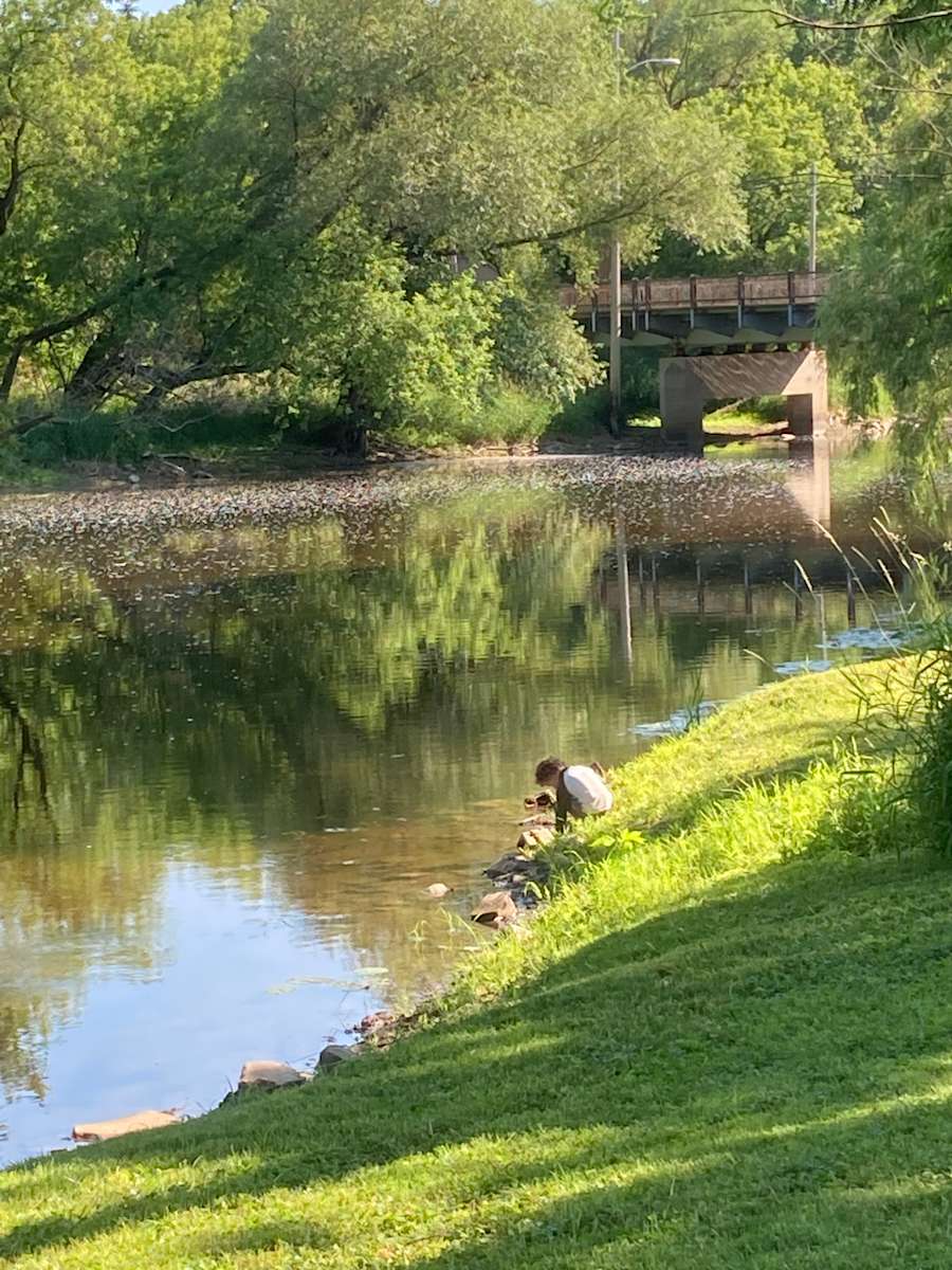 Riverside Campsite Hipcamp in Waubeka, Wisconsin