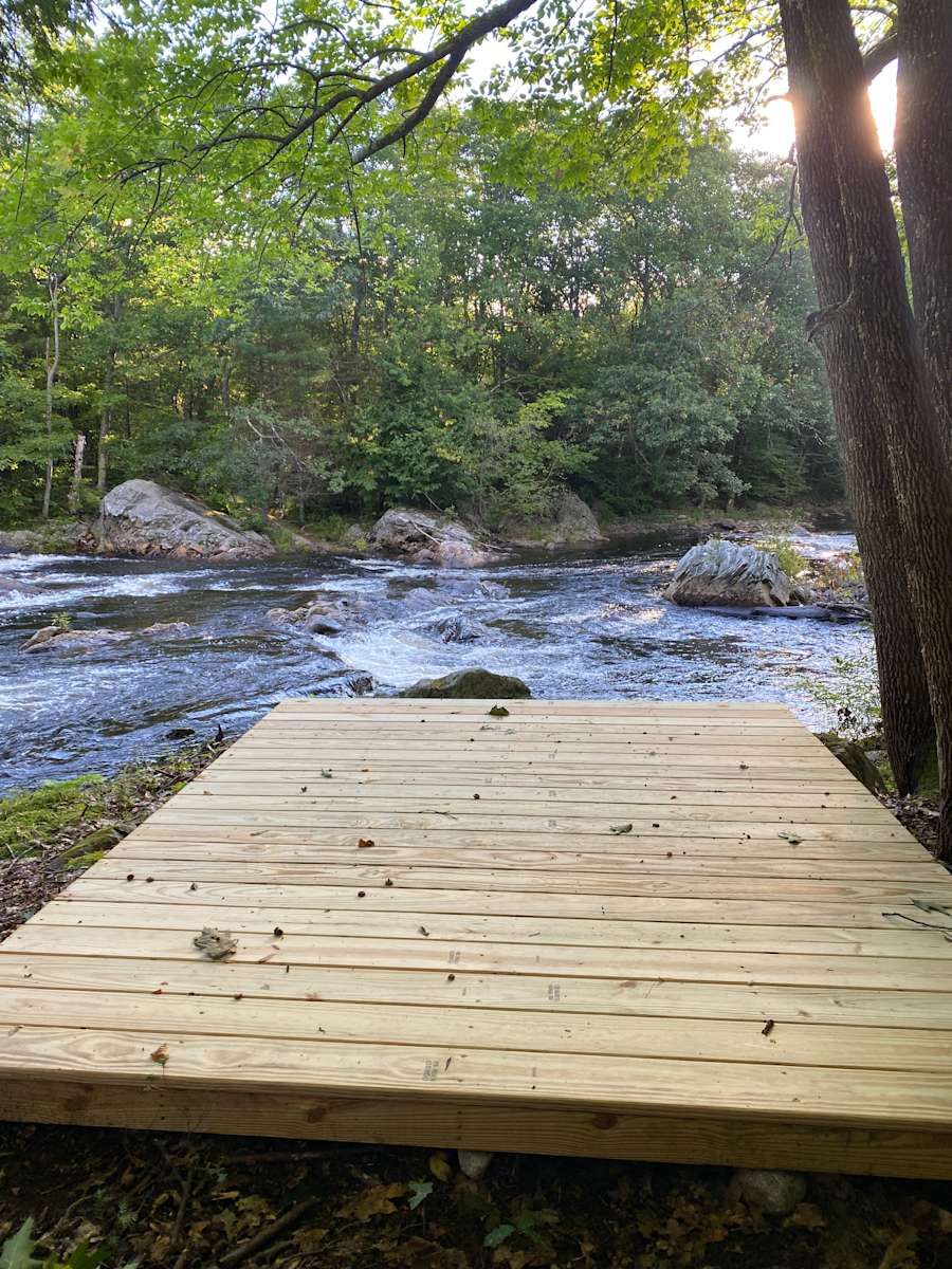 Stagecoach Falls Hipcamp in Tamworth, New Hampshire