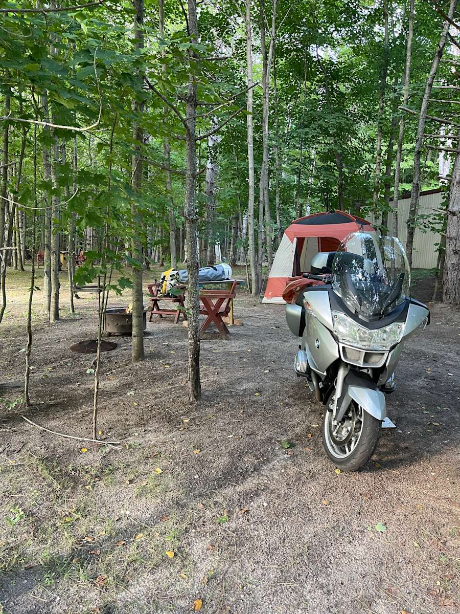Motorcycle campground 2025