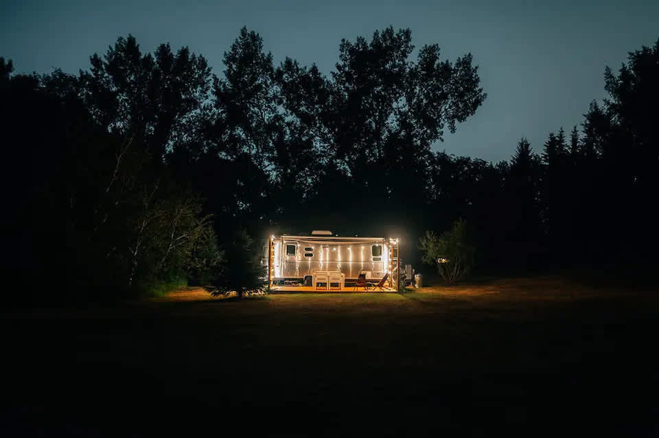 The Dale Airstream Glamping Hipcamp in Furdale, Saskatchewan