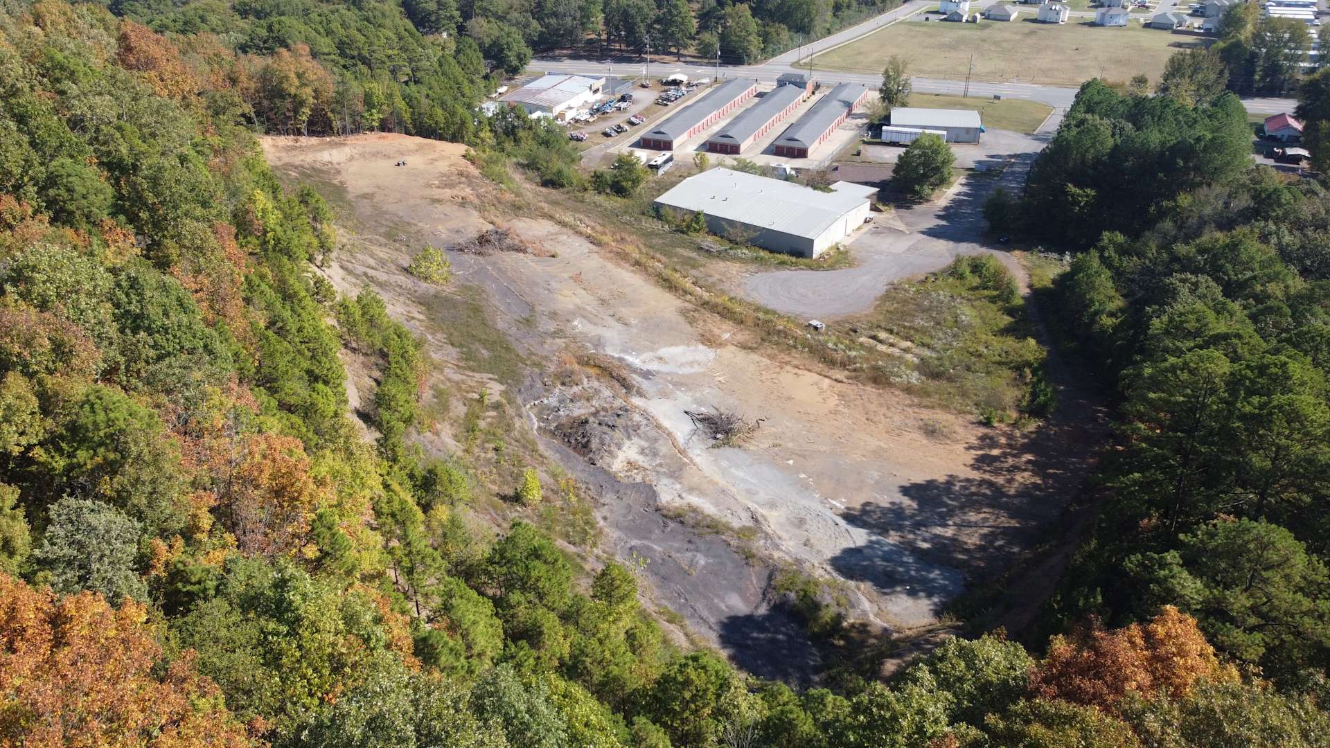 Hidden Spot Behind Warehouse Hipcamp in Russellville, Arkansas