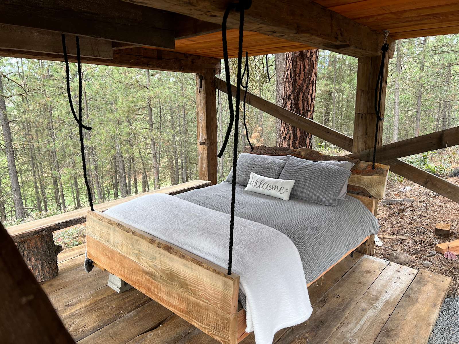 Cozy Nook Cottage Chewelah Tree House Experience Hipcamp in Chewelah