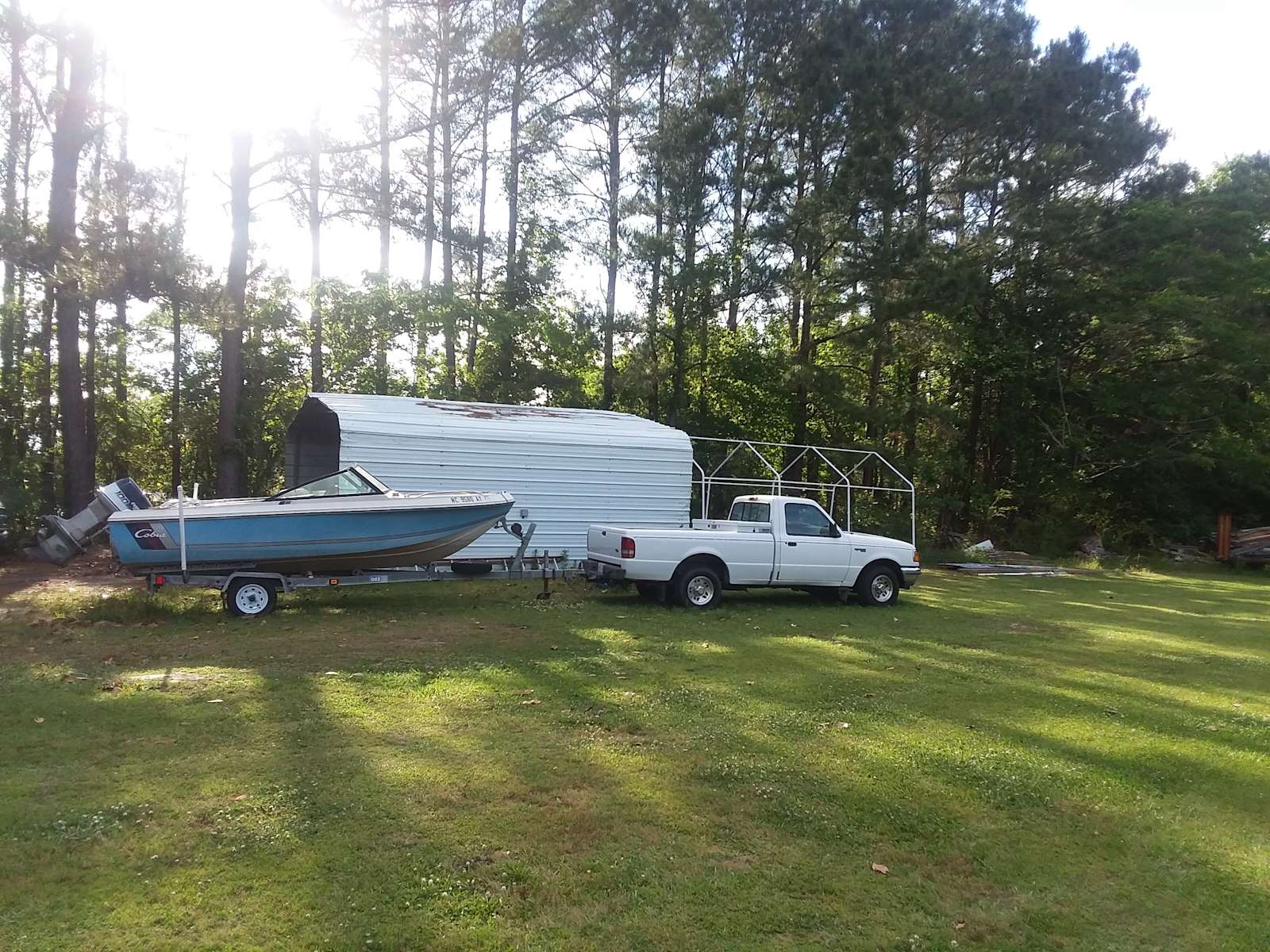 Rustic RV Hipcamp in Pollocksville, North Carolina