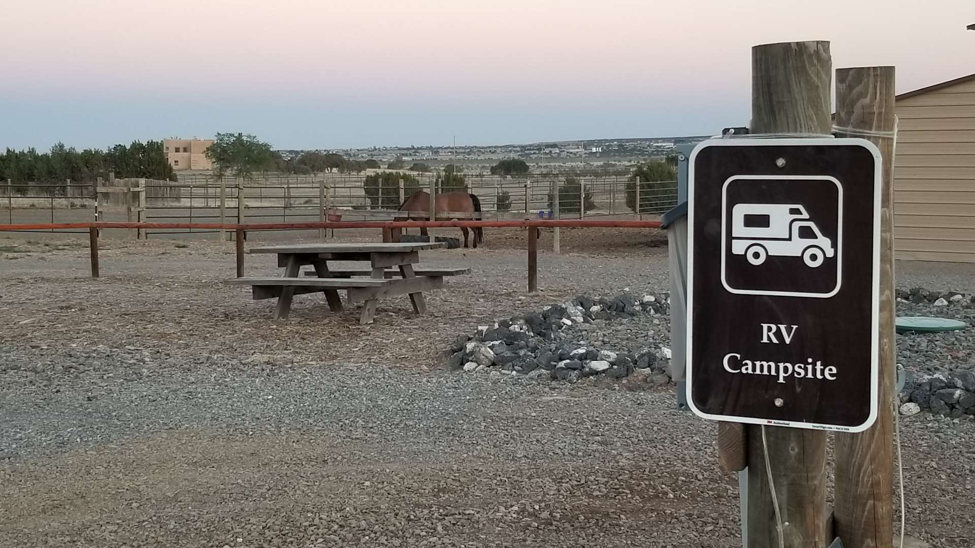 Mountain View RV/Horse Motels Sites Hipcamp in Edgewood, New Mexico