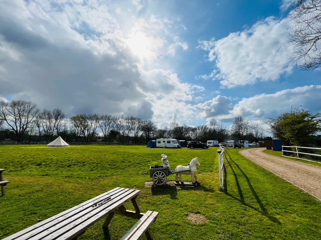 The White Lodge Hipcamp in Cannock Chase, England