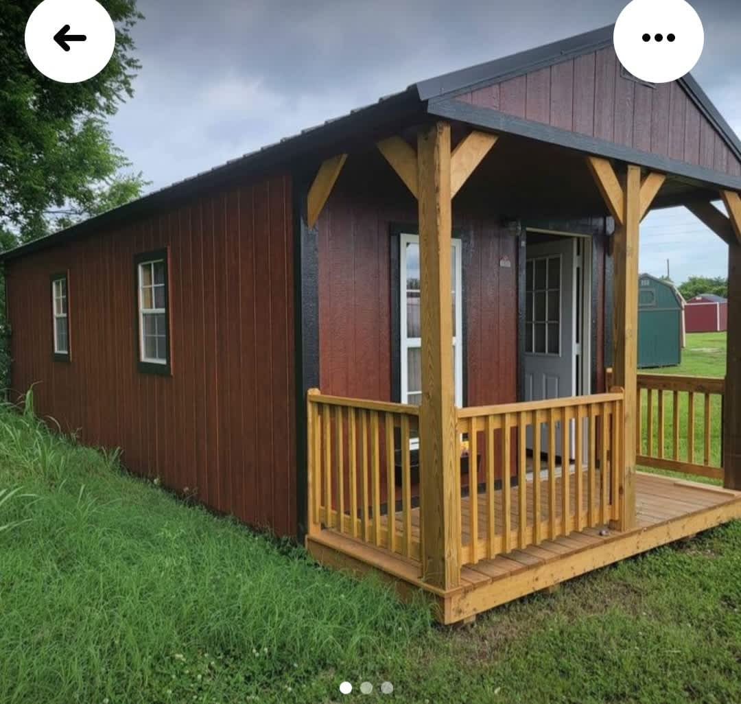 River Rock Cabin Hipcamp in Proctor, Oklahoma