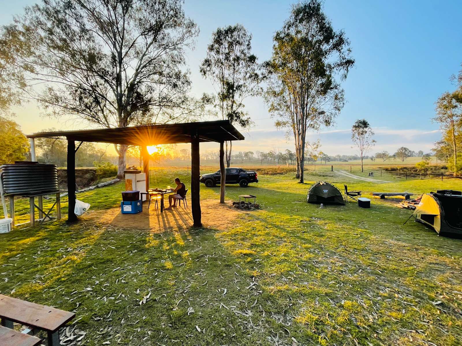 Sandy Creek Camping Hipcamp in Vale, Queensland