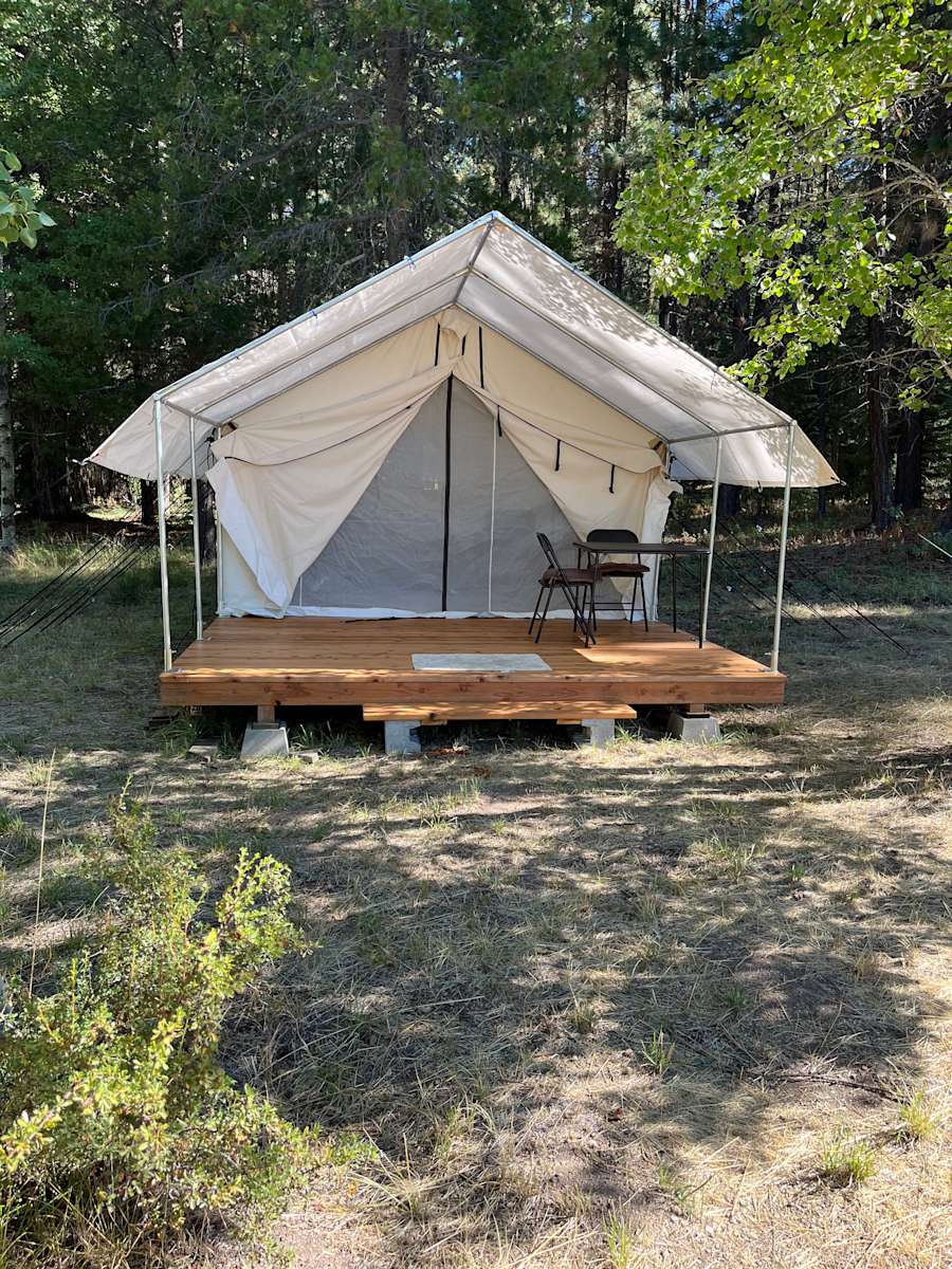 Myrtle's Place Hipcamp in Chiloquin, Oregon