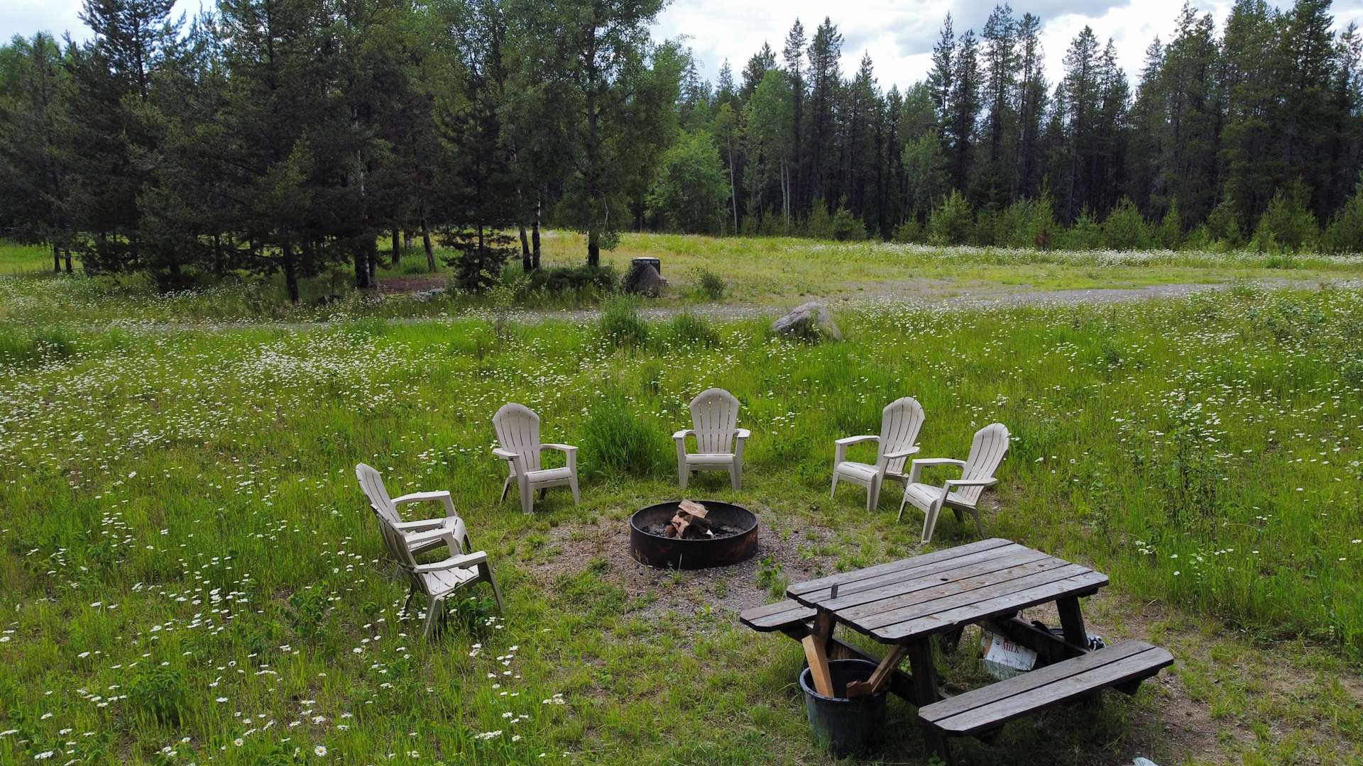 Desert Mountain Oasis Hipcamp in Coram, Montana