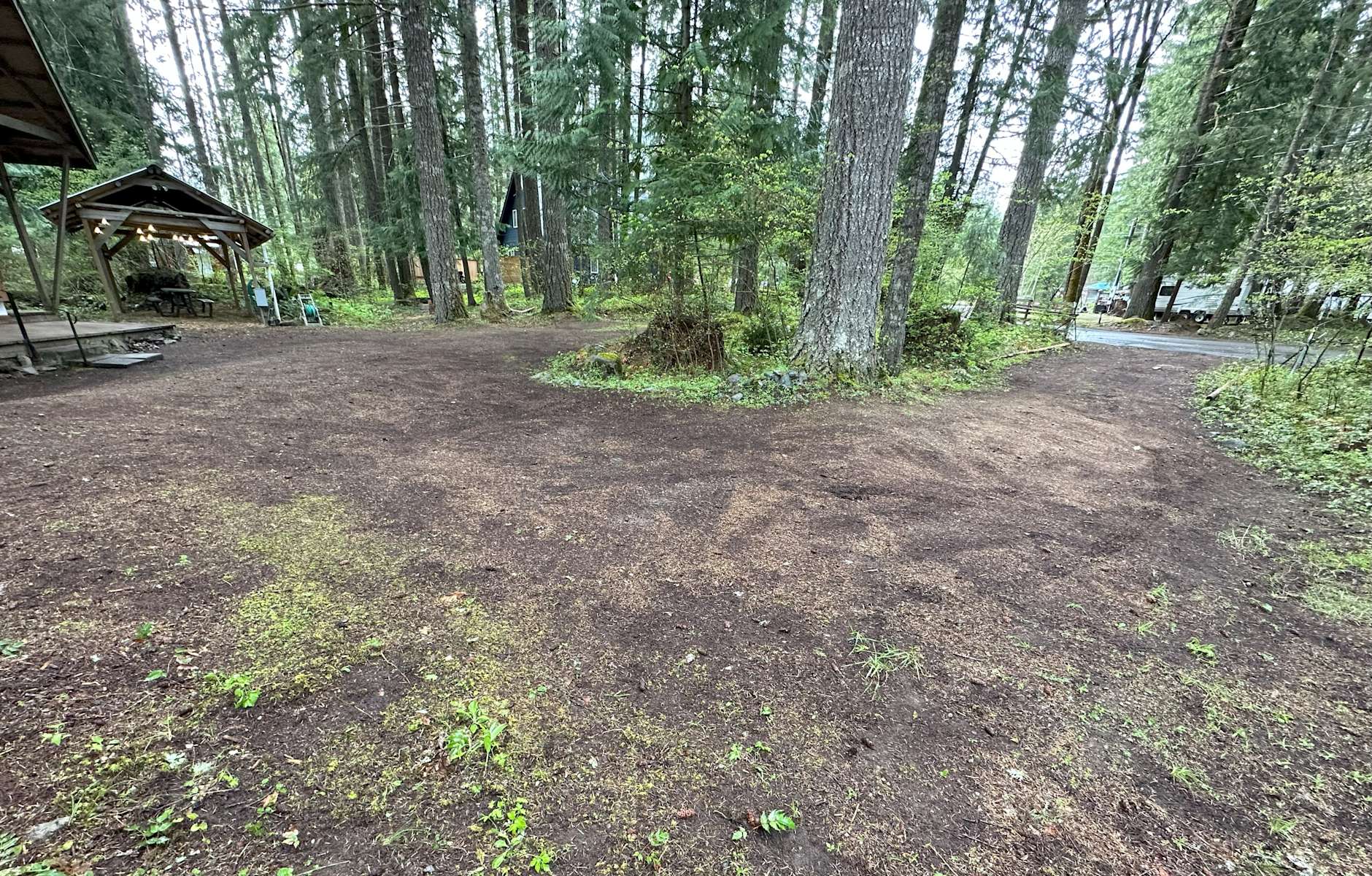 Private RV parking near Mt Rainier Hipcamp in Packwood, Washington