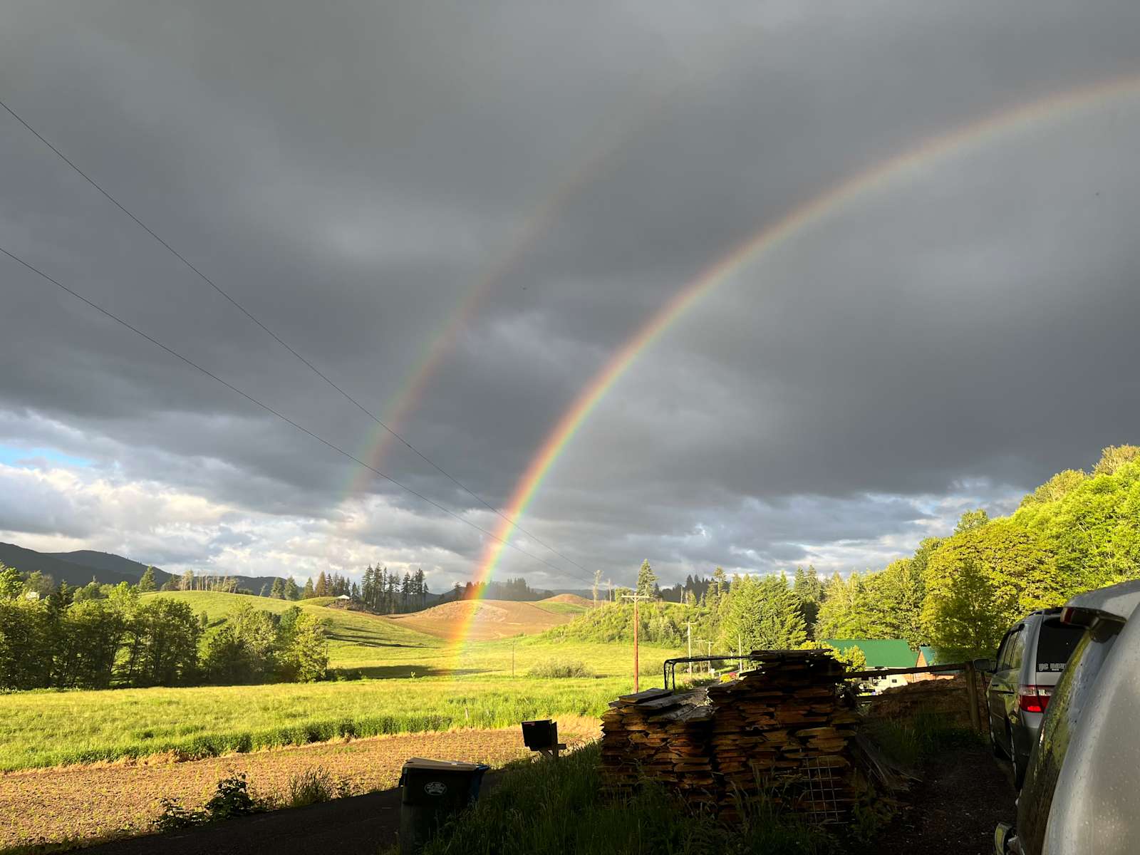 Ovis Aries Farm Hipcamp in Mossyrock, Washington