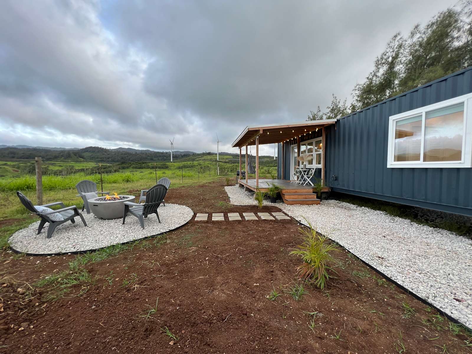 Hawaii Tiny Home Village Hipcamp in Kahuku, Hawaii