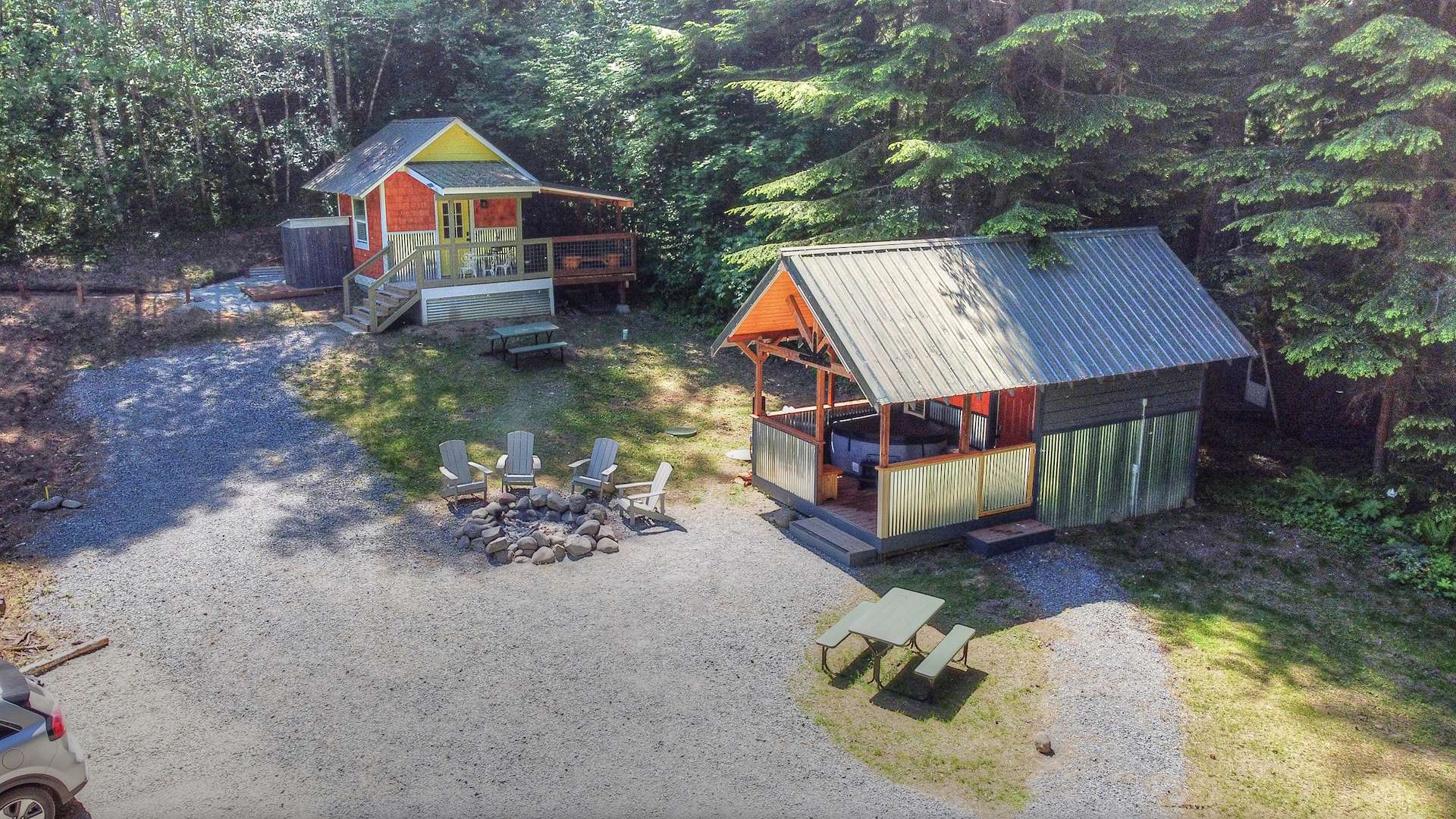 The Village at Rainier Hipcamp in Ashford, Washington