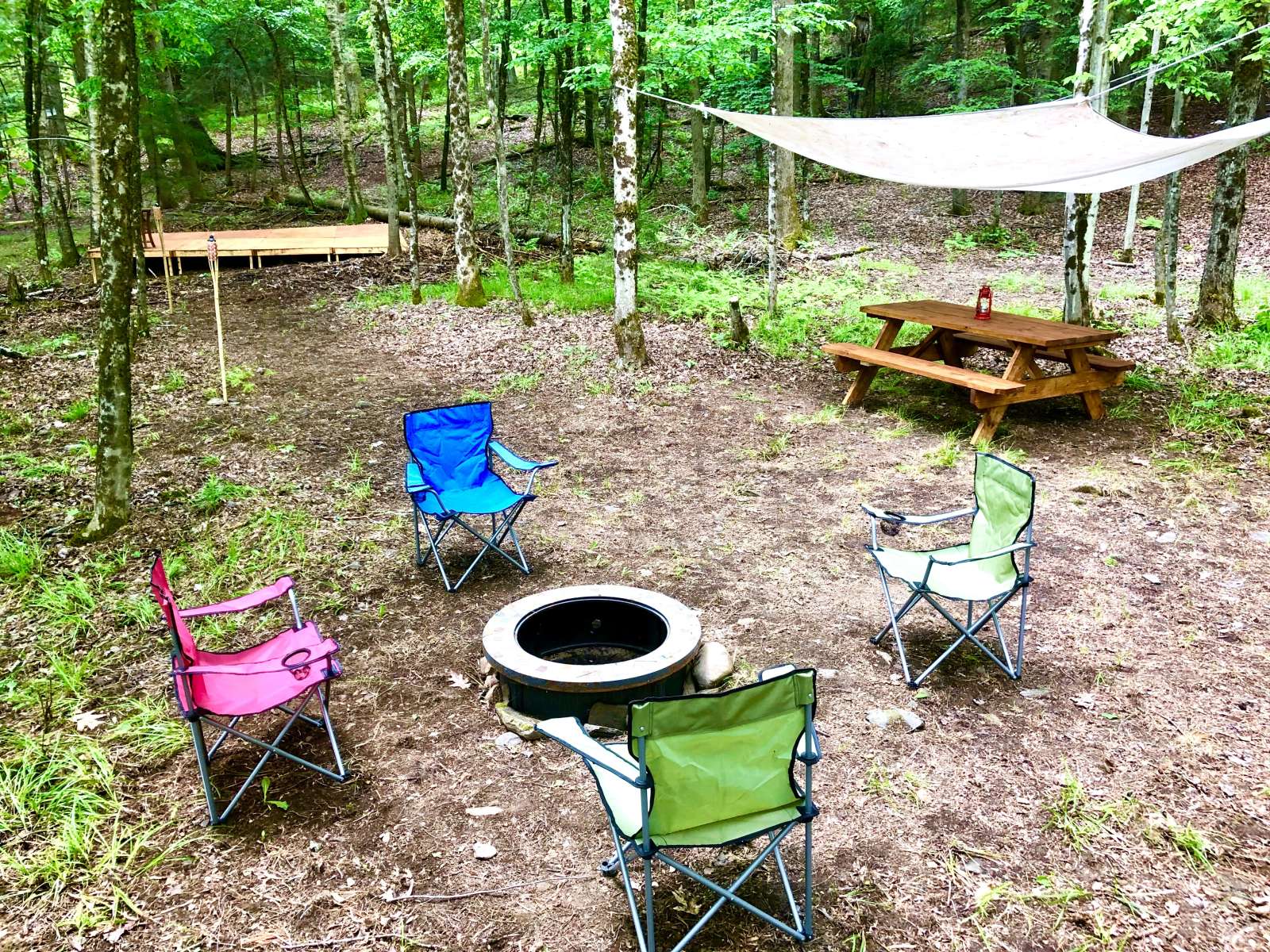 Private slice-of-heaven campground! - Hipcamp in Summit, New York