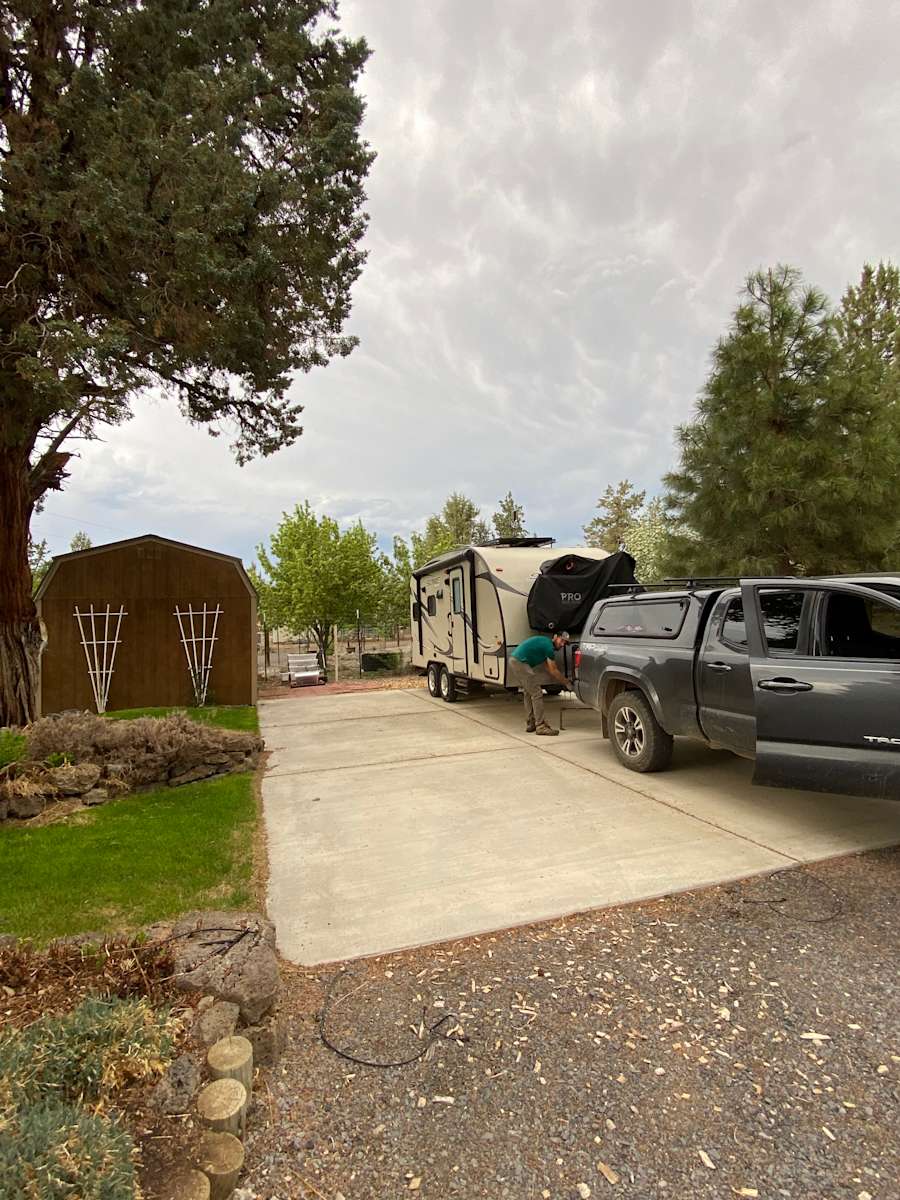 Nomad’s Farm Hipcamp in Bend, Oregon