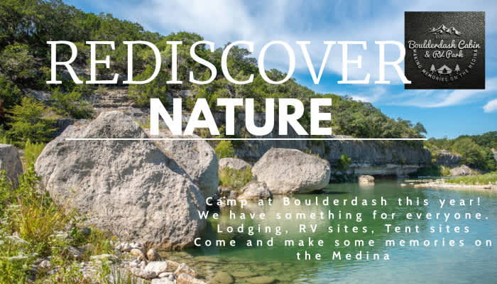 Boulderdash Cabin Camping Hipcamp in Bandera, Texas