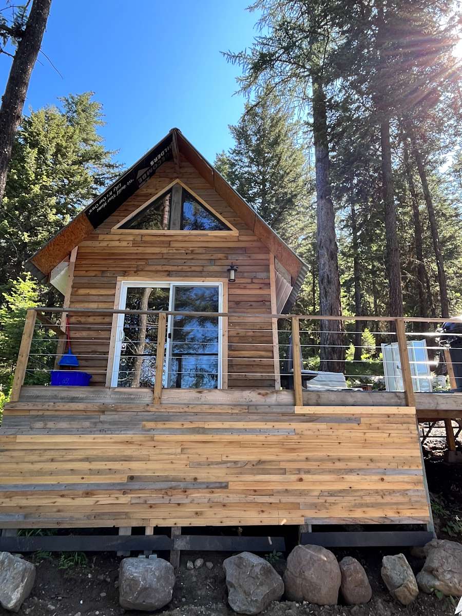 fab cabin Hipcamp in Kelowna, British Columbia