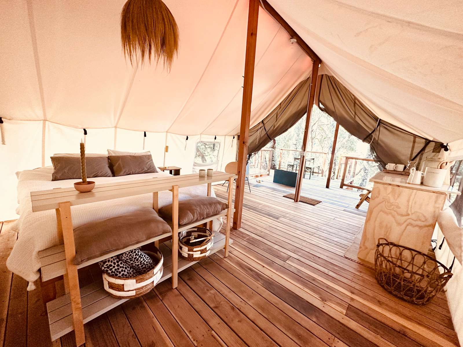 Canvas Under the Oaks Hipcamp in Santa Barbara, California