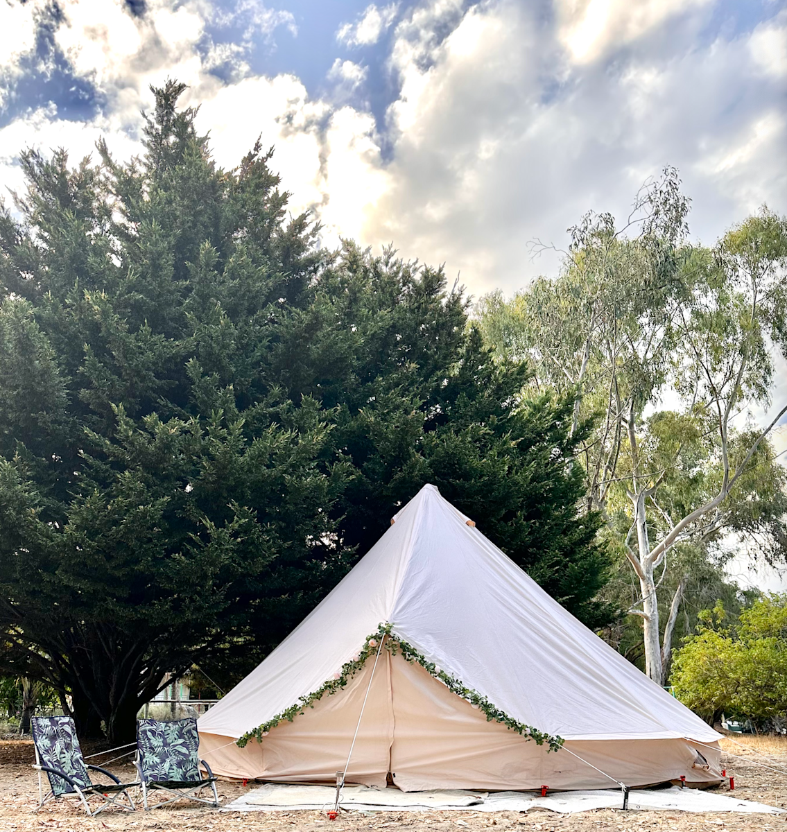 Camping bell sale