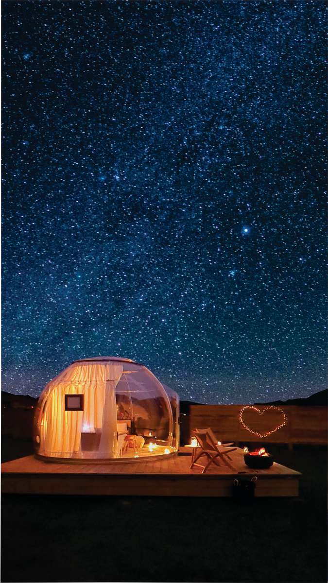 STAR GAZING BUBBLE HOTEL Hipcamp in Mount Vincent, New South Wales