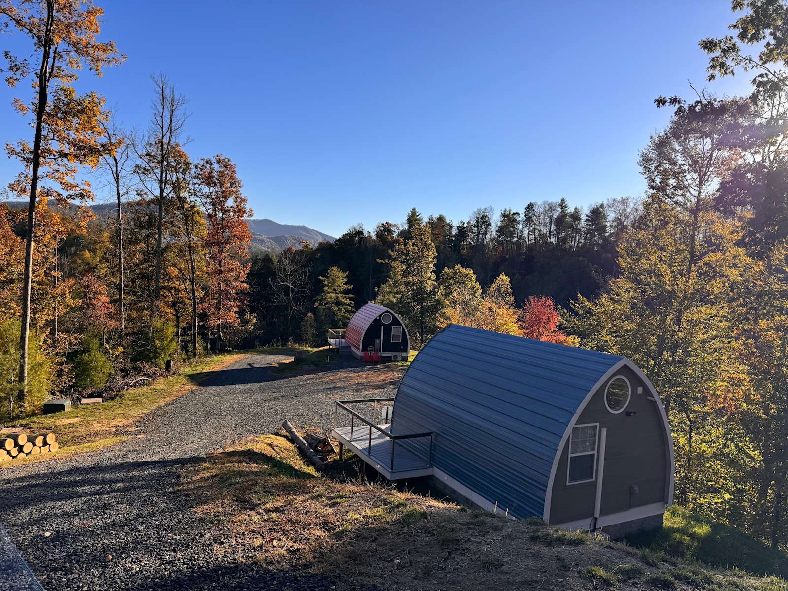 Mountains, hot tub, campfire, views - Hipcamp in Bakersville, North Carolina